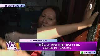 Lince: dueña de local denuncia que inquilina no paga mensualidad y se niega a retirarse