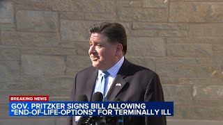 Pritzker signs bill allowing some terminally ill adults to take their own lives with medical help
