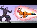 Goku vs hit redo  with ai voices manga color
