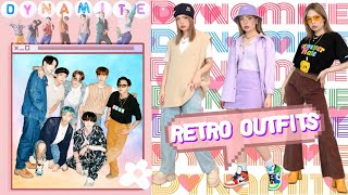 BTS DYNAMITE Retro Inspired Outfits!