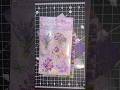 PURPLE STICKERS 🦄🍇#diy #artandcraft #mindfuljournaling #journal #fyp #shorts #sticker #scrapbook