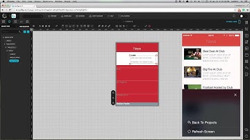 Creating App Screen in Minutes - Time-lapse