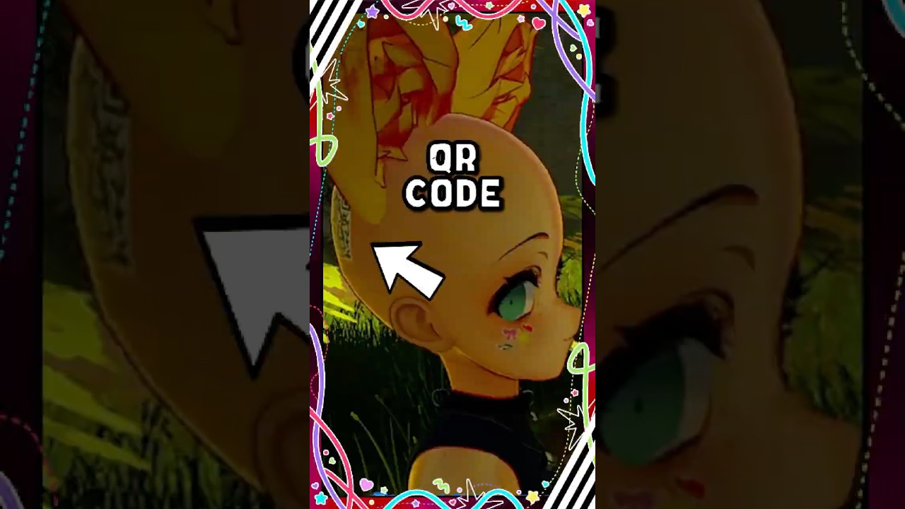 Scanning a Secret Code Off Her Head #shorts