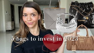 Top Luxury Bags to Invest in 2024: Chanel 22, Alaia Coeur, Loewe Puzzle Tote, Bottega Sardine |