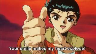 Hohoemi no Bakudan from YuYu Hakusho English and Japanese (English Subtitled)