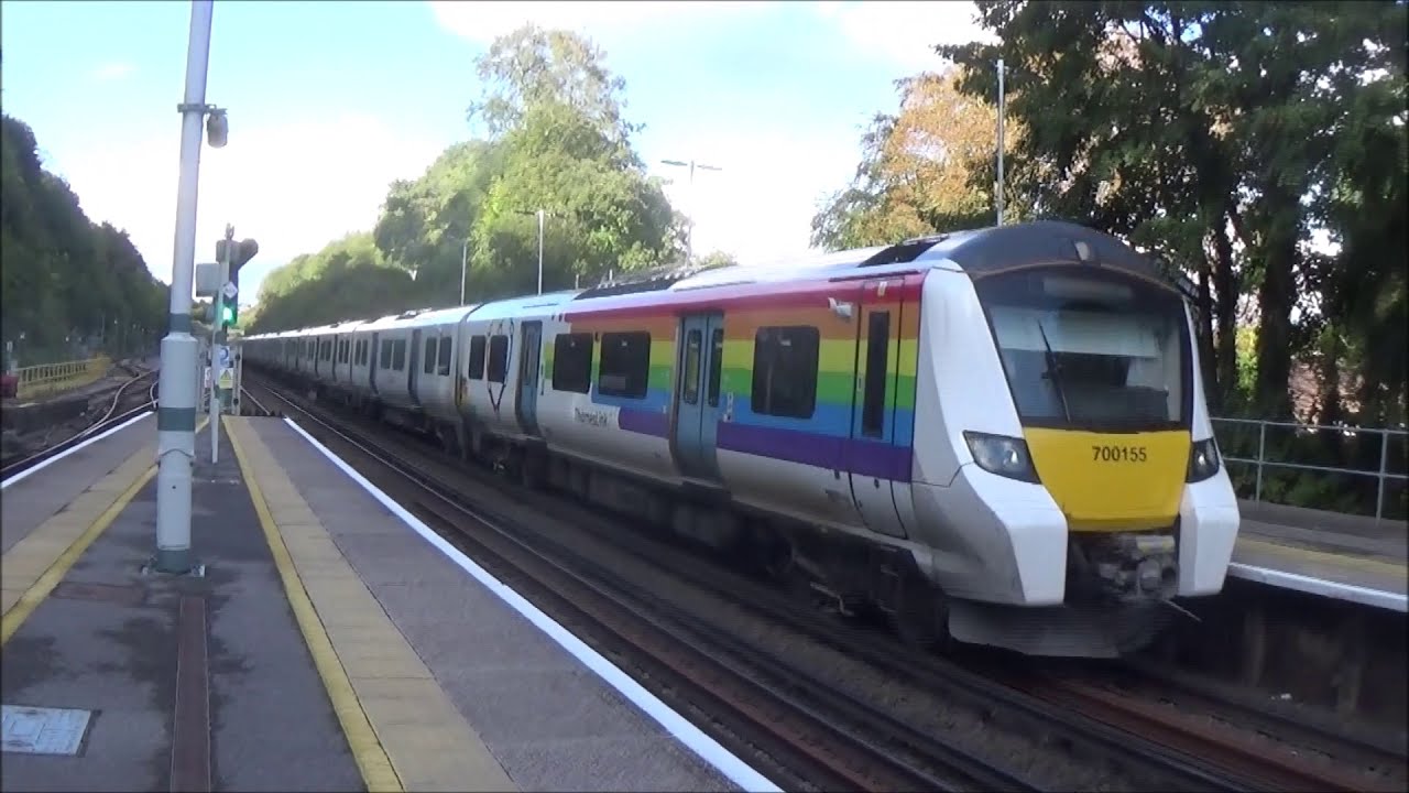 Thameslink 700-155 at Preston Park Station, 1st October 2020