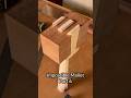 Sharp chisel vs Wood - Abraham Lincoln’s Mallet Part 6 #woodworking #diy #shorts