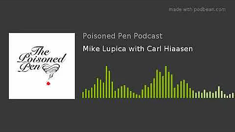 Mike Lupica with Carl Hiaasen