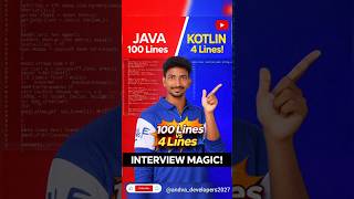 One Keyword That Replaces 100 Lines of Code 🤯| tamil | andva developers | data class in kotlin