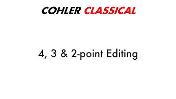 4-3-2-pt Editing in Cohler Classical - Classical Music Source-Destination 4-point Editing in REAPER