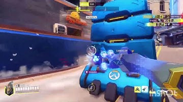 Overwatch 2-Quickplay Gameplay NO comentary|| *PERFECT GAME* ECHO  in New Queen Street *[Low rank]* 