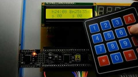 Practica2-Manejo del bloque LCD, el Módulo Timer y e interrupciones del PSoC5LP - 2020-I UD/ Parte 1