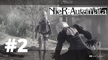 NieR:Automata ROUTE C Gameplay Walkthrough #2 Tragedy