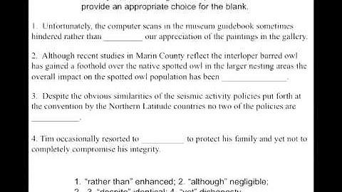 New GRE Verbal Strategy: Categorizing Signposts