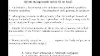 New GRE Verbal Strategy: Categorizing Signposts