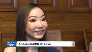 Domestic Relations Court hosts Valentine's Day wedding
