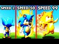 Upgrading BABY SONIC Into FASTEST In GTA 5 (Record)