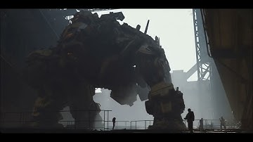 Abandoned factory planet