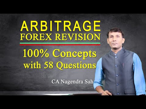Arbitrage !! Missing Portion of Forex Revision Video !! CA Nagendra Sah