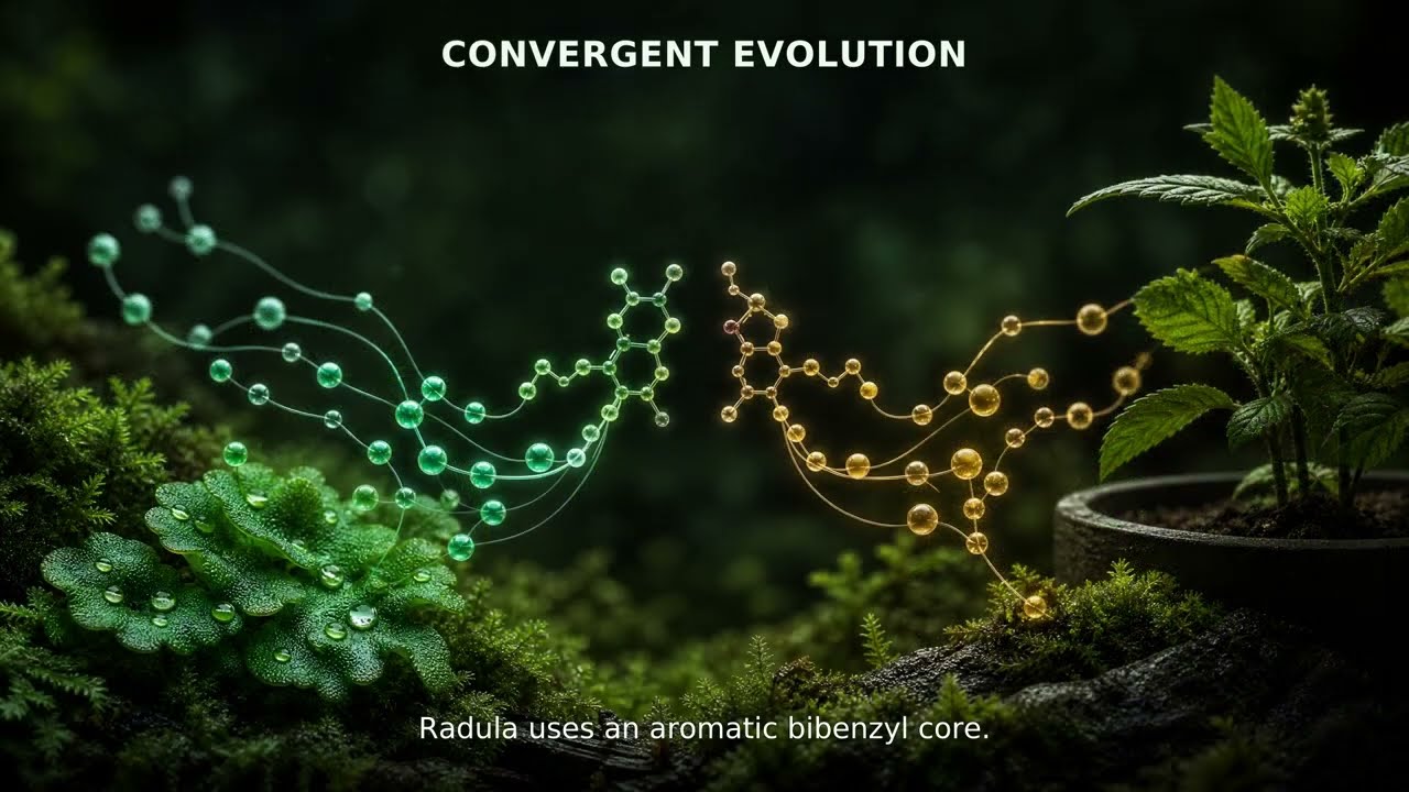 Radula- Liverwort - Similar to THC