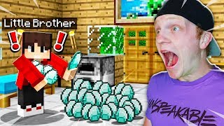 CATCHING MY BROTHER STEALING MY DIAMONDS!!