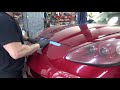 C6 Corvette  Headlight Removal  & LED Headlight Install