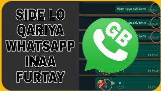 SIDA LOO XIRTO QORAALKA IYO CODKA WHATSAPP-KA screenshot 5