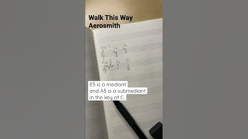 Blues chords and modulation: Walk This Way harmonic analysis #shorts #aerosmith #musictheory