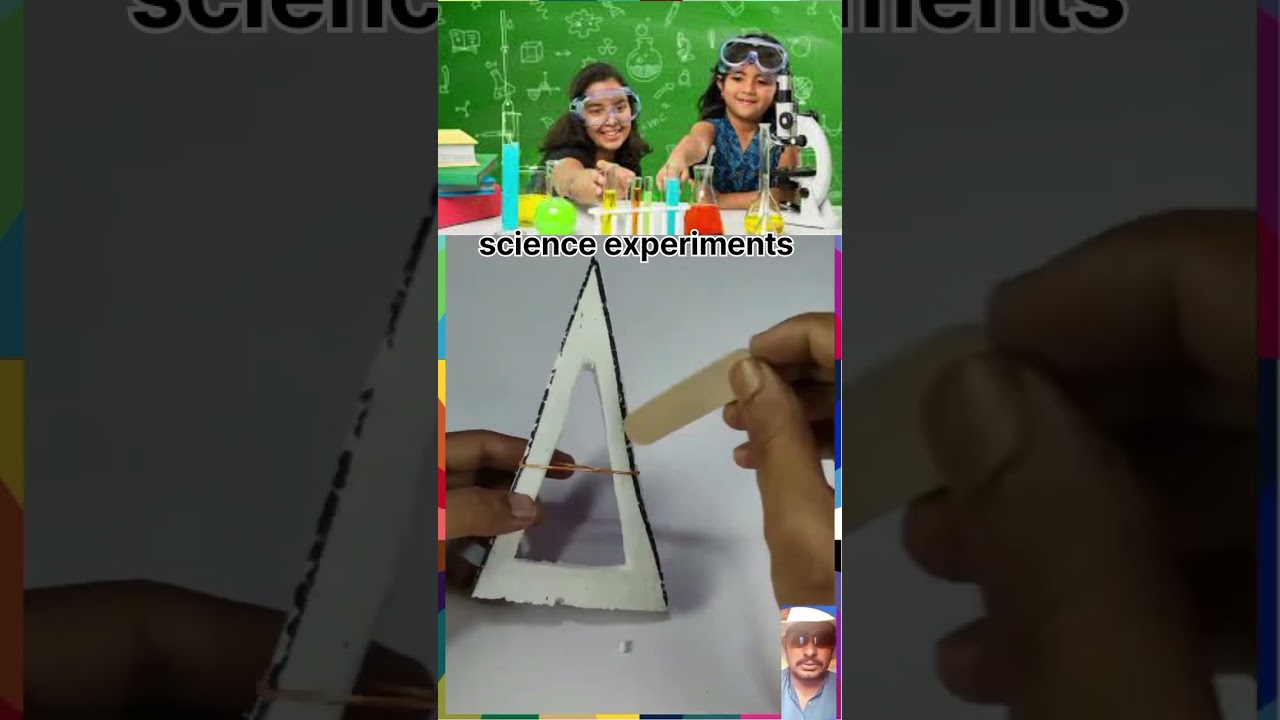 Daly science experiments activity with cardboard 