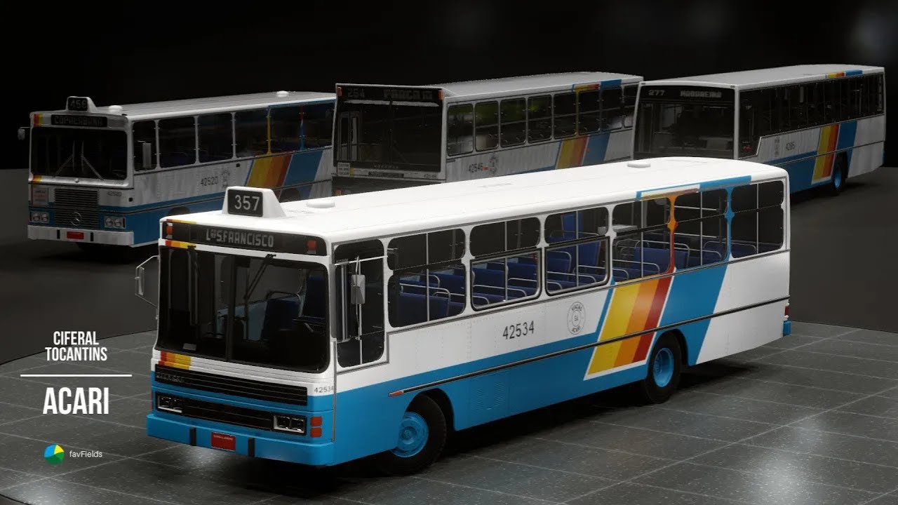 ▶️CIFERAL Tocantins Viação Acari - Como eram os ônibus do Rio em 1980