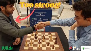 Crushing positionally with London System | Vidit Gujrathi vs Vahap Sanal | World Rapid 2023