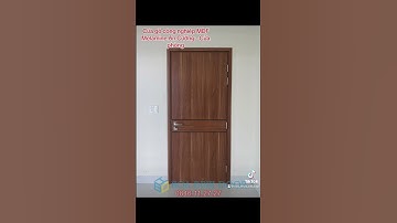 Cửa gỗ công nghiệp MDF Melamine An Cường #xuhuong #cuagomdf #cửagỗcôngnghiệp #thietke