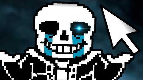 [Outdated] How to solo Clicker Sans in undertale boss battles