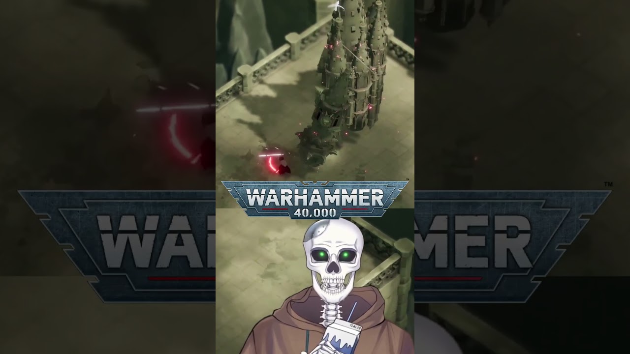 💀Skeleton Vtuber battles gothic architecture | 