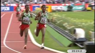 Bekele-Gabrselassie-10,000m,World Championships,Paris,2003
