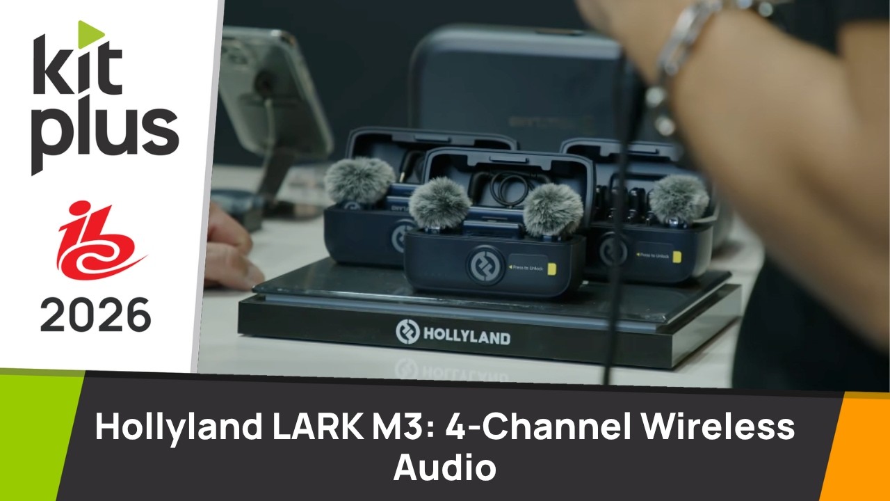 Hollyland LARK M3 Ultimate Combo 4TX+2RX Audio Test