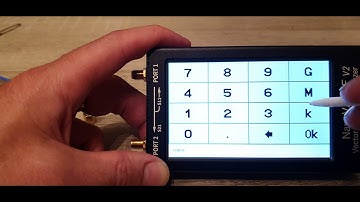 nanoVNA-F v2 calibration