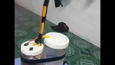 Mô hình máy rửa tay tự động sử dụng cảm biến hồng ngoại