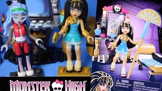 New Monster High Mega Bloks Creeperific Collection Figures Case Unboxing - Monster High Dolls