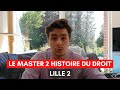 La slection en master  le master 2 histoire du droit universit lille 2