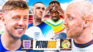 ENGLAND 3-0 SENEGAL ft. W2S & CALFREEZY - Pitch Side LIVE!