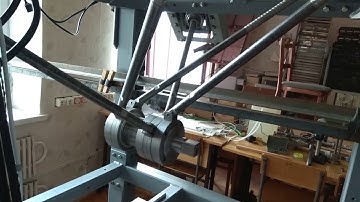 LinuxCNC pentapod first tests