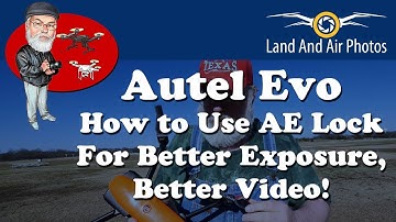 Autel Evo: How to Use AE Lock To Shoot Better Video - Tutorial