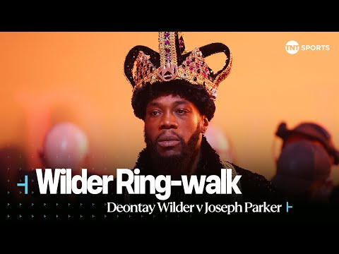 THE KING IS READY! 👑 | Deontay Wilder's Epic Ring Walk #DayOfReckoning 🇸🇦