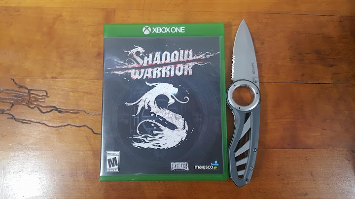 Primer Compra del año -Shadow Warrior- 2014 XBOX ONE