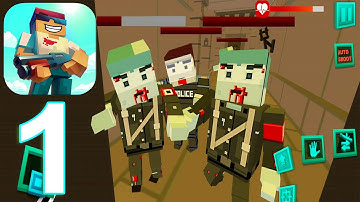 Zombie Pixel Warrior 3D The Last Survivor Gameplay Walkthrough Part 1 (IOS/Android)