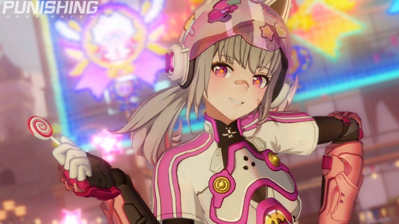 Punishing Gray Raven - Nanami Startrail Coating Candy Rider - YouTube