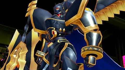 Alphamon!! Royal Knight Leader Mega Digivolution - Digimon Story Cyber Sleuth
