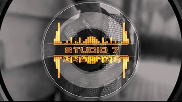 STUDIO 7 GRAPHICS logo intro