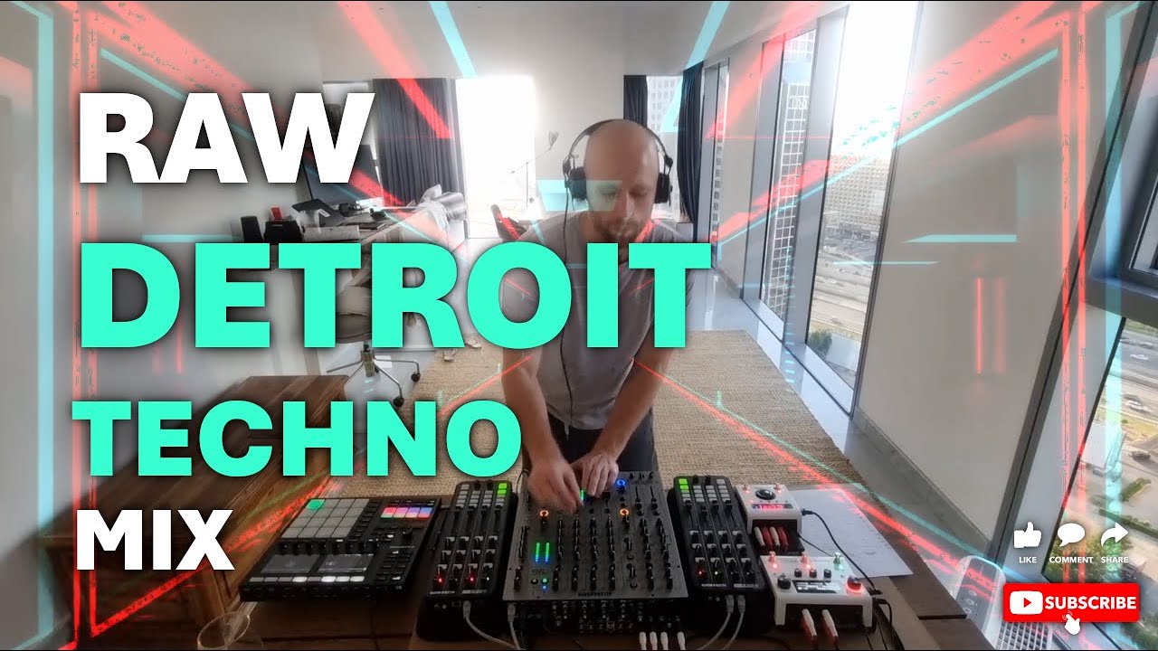 Raw Detroit Techno Mix (Xone 96, Eventide H90) - YouTube